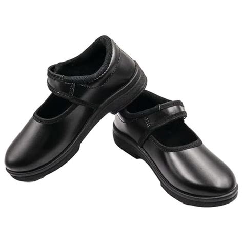 UNIAGE Girls School Shoes | Ballerina for Kids Girls | Hook & Loop ...