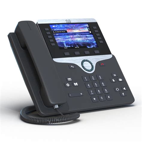 Cisco IP Phone 8861 3D model | 3D Molier International