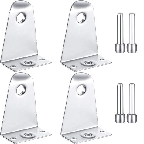 Jetec 2 Inch Metal Hold Down Brackets and Pins, Blind Holder ...
