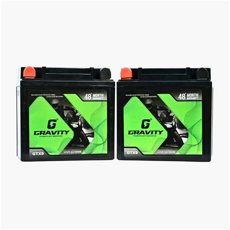 Gravity Two-Wheeler Battery GTZ 9LB |Powerful & Long-Lasting