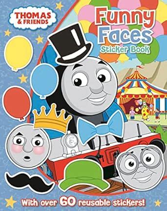 Thomas The Tank Engine Funny Faces Sticker Book: `: ` : Farshore ...