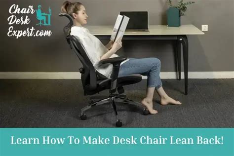 Image result for How to Get Computer Chair to Lean Back