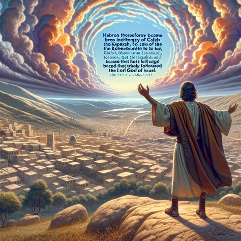 Joshua 14:14 Artwork | Bible Art