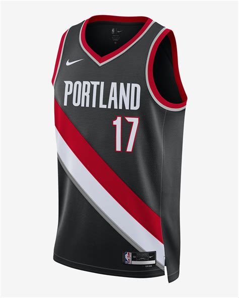 Portland Trail Blazers Icon Edition Men's Nike Dri-FIT NBA Swingman ...