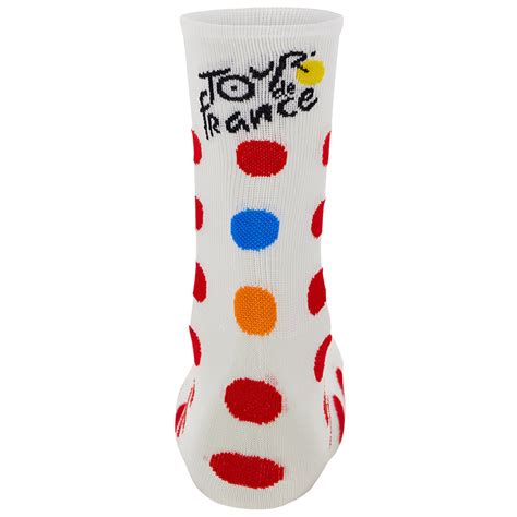 Buy Santini TDF Kom Socks - Polka Dots | Cyclop.in