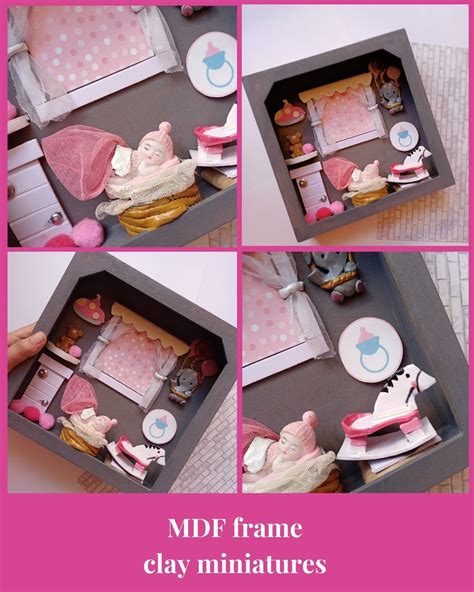 Custom Miniature Baby Frame for Baby Girls and Boys – Rainvas