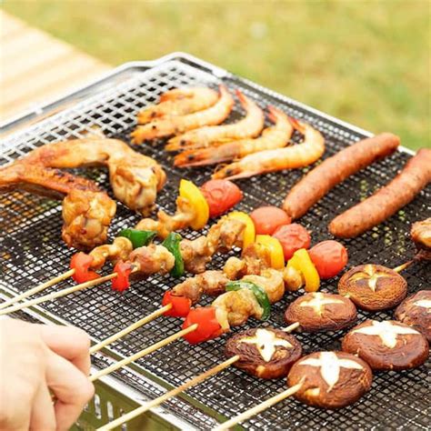 5 Pcs Bbq Grill Mesh Mat Set,non-stick Reusable Mats Baking ★日本の職人技★