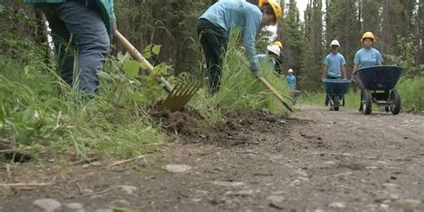 YEP crews busy improving Anchorage parks and trails