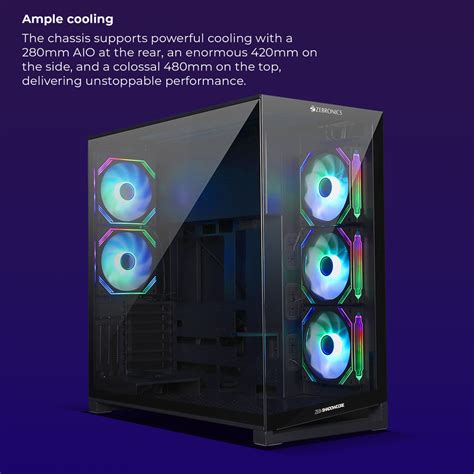 Zebronics Shadowcore Premium Gaming Chassis