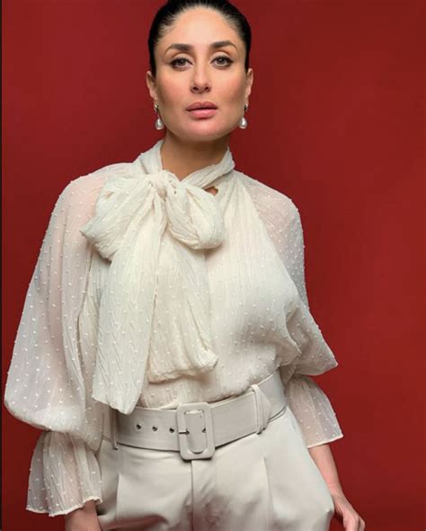 Kareena Kapoor Khan's sheer blouse + trousers give us a lesson in ...