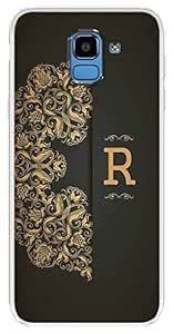 Amazon Brand - Solimo Designer Multicolor Black Pattern Alphabet-R ...