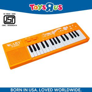 Toys R Us Bruin Premium Quality 32 Keys Small Musical Piano & Multi ...