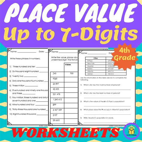 4th Grade Place Value Worksheets | Made By Teachers - Worksheets Library