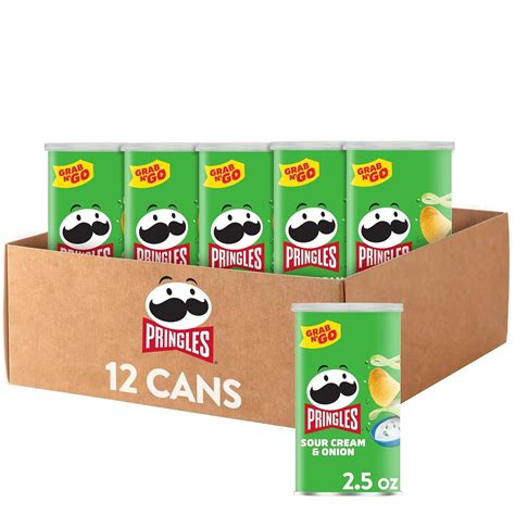 Pringles Potato Crisps Chips, Lunch Snacks, Office and Kids Snacks ...