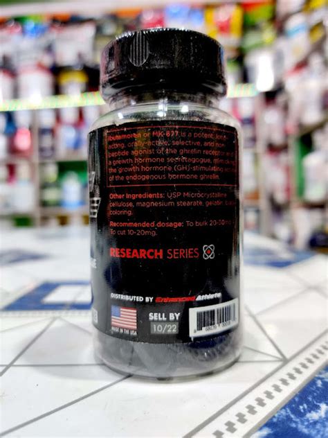 Enhanced Athlete Mk677 60 Capsules 10mg per Cap - NCRFS