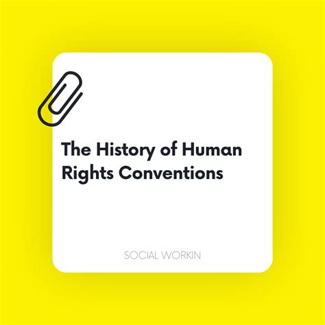 The History of Human Rights Conventions | Socialworkin - history of human rights