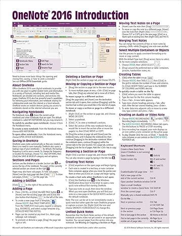 Image result for OneNote for Windows 10 Quick Reference Guide