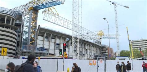 Continúan a buen ritmo las obras del nuevo estadio Santiago Bernabéu