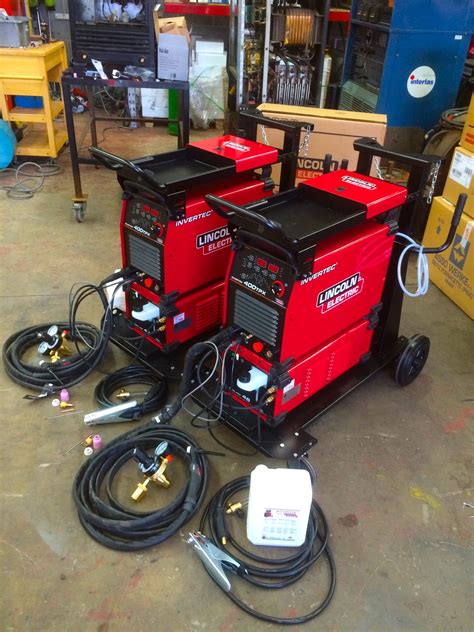 400amp Lincoln Electric Invertec 400 TPX HF DC Water Cooled TIG Welding ...