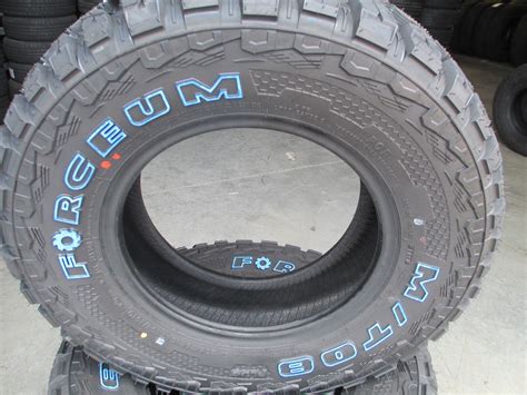 4 New 235/75R15 Inch Forceum Plus Mud Tires White Letter 2357515 M/T 75 ...