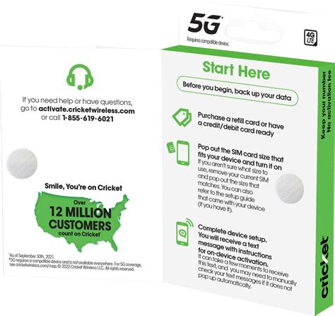 Cricket Wireless 3-in-1 SIM Card Activation Kit Multi CRICKET NR BYOD ...