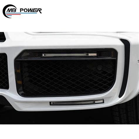 2019Y+ G-Class W464 W463A Fog Lights Cover with Led for Mercedes-Benz ...