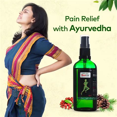 Bestlin Pain Relief Oil – Ayurvedic Liniment for Joint & Muscle Pain ...