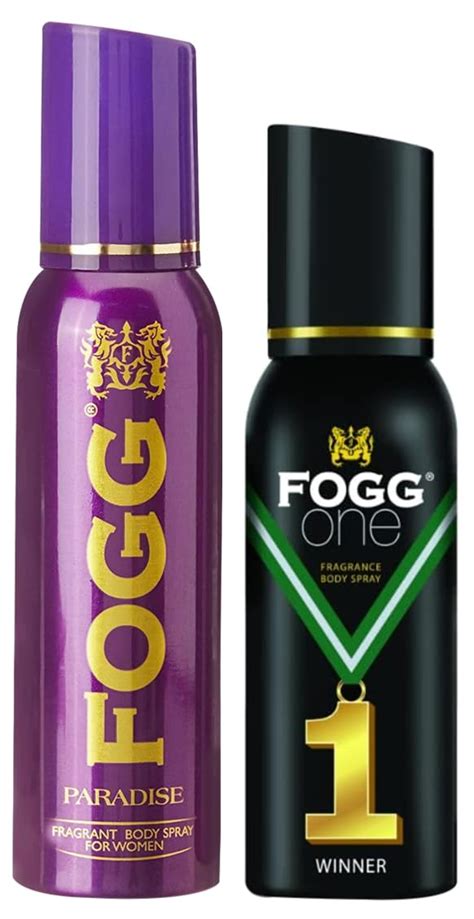 Buy FOGG Fragrance Body Spray for Men, 120ml - One Winner&Fogg Paradise ...