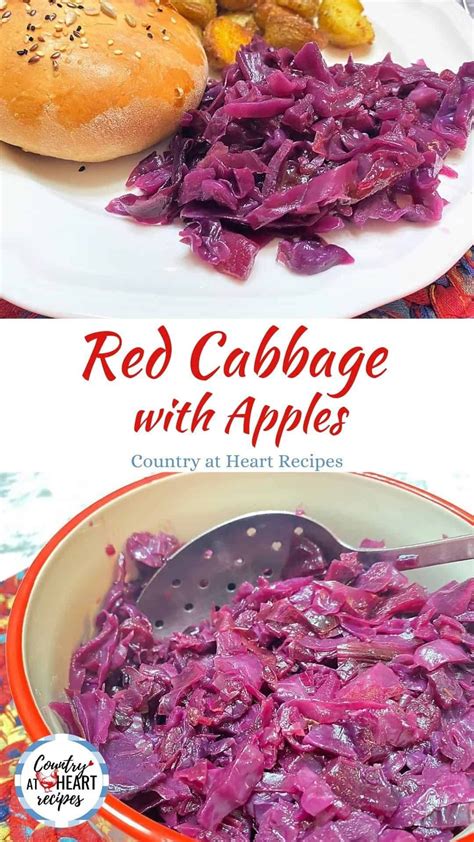 Red cabbage with apples – Artofit