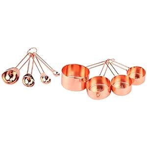 Buy Measuring Cup Set, Convinient 8Pcs Stainless Steel with Detachable ...