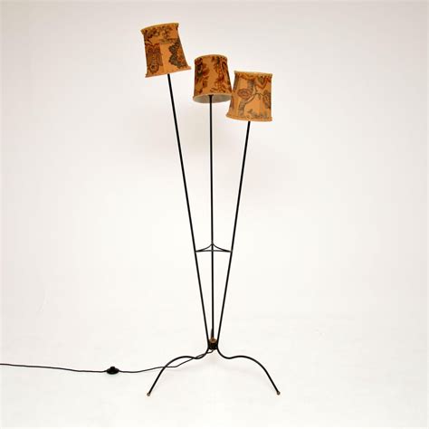 1960's Vintage French Triple Headed Floor Lamp at 1stDibs