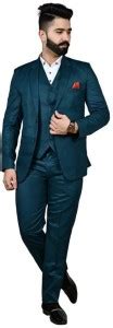 RUDRSHRI Single Breasted Solid Men Suit - Buy RUDRSHRI Single Breasted ...