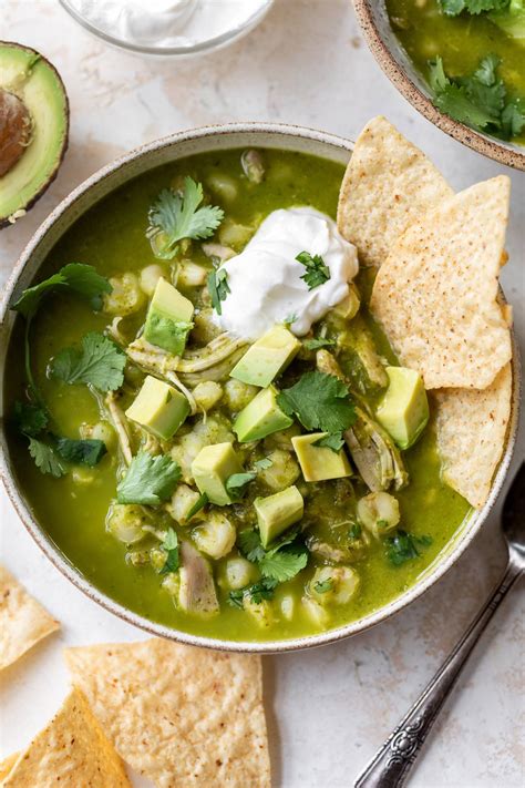 Rooster Pozole Verde - Skinnytaste - Recipesedge