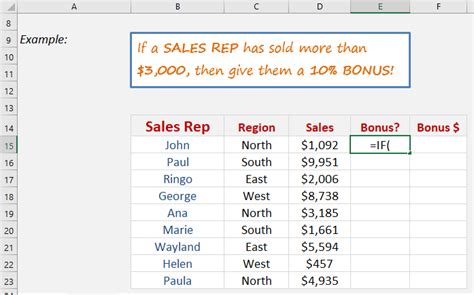 Image result for How to Create a Table for IF Function
