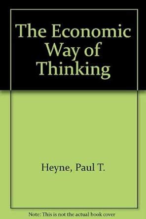 Buy The Economic Way of Thinking Book Online at Low Prices in India ...