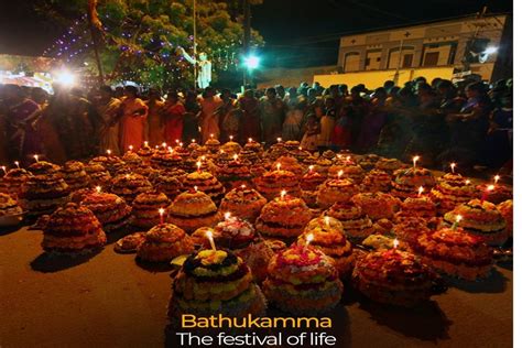 Bathukamma: A Unique Nine Day Festival Of Life & Flowers In Telangana ...