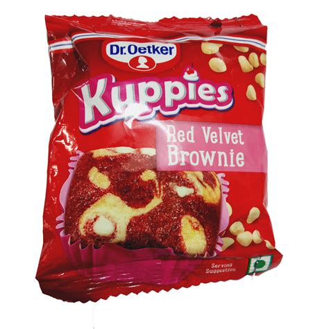 Dr. Oetker Kuppies Red Velvet Brownie Cake, 37g – Fetch N Buy