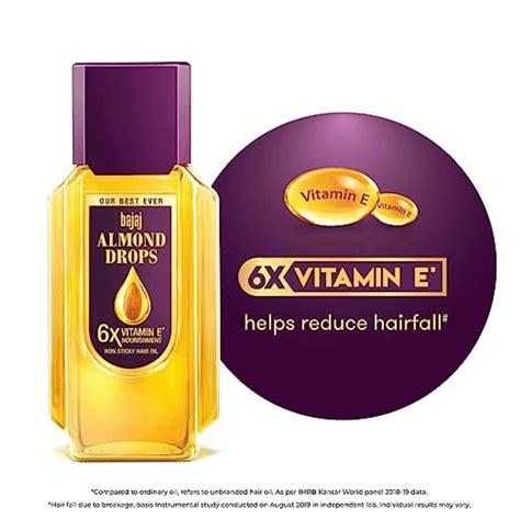 Buy BAJAJ ALMOND DROPS HAIR OIL 190ML Online & Get Upto 60% OFF at ...
