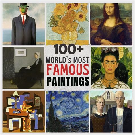 100 Most Famous Paintings Page 2 | 100 Most Famous Paintings Photos