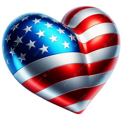 Usa Symbol Flag Heart, Usa, Flag, Heart PNG Transparent Image and ...