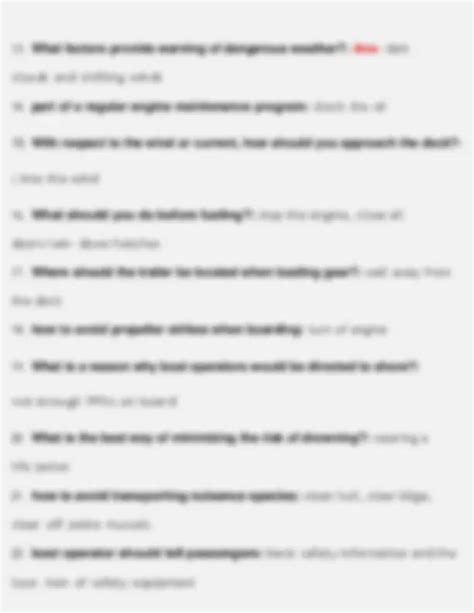 Image result for Boating Safety Course Practice Test