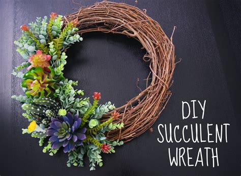 DIY Succulent Wreath-home decor-hobby lobby-decoration