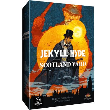 Acheter Jekyll & Hyde vs Scotland Yard - Mandoo Games - Jeux de société