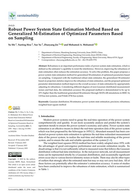 Image result for State Estimation of Power Systems with R Matrix