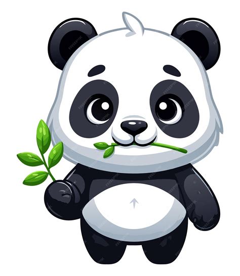 Premium Vector | Cute Panda clipart vector file