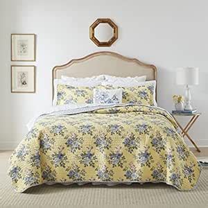 Buy Laura Ashley Home - King Sheets, Cotton Flannel Bedding Set ...