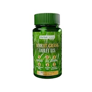 Buy Herbal Canada Wheat Grass Tablets D.S | Detox, Immunity & Alkaline ...