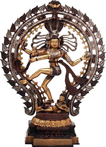 Buy Exotic India Lord Shiva as Nataraja - Brass Statue Online at Low ...