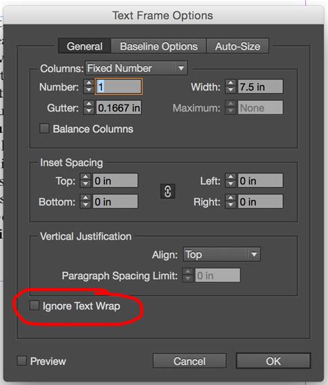 Image result for Text Box Wrap in InDesign