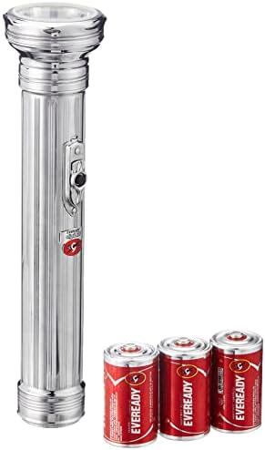 Eveready DL63 Non- Rechageable Torch (Silver) : Amazon.in: Health ...
